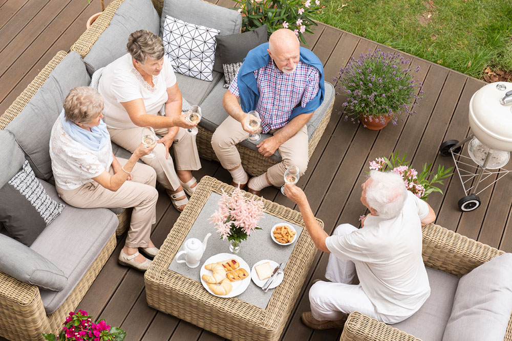 Decking Ideas for Park Homes in County Durham
